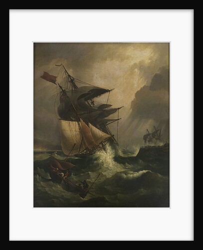 An American ship in distress by C. John M. Whichelo