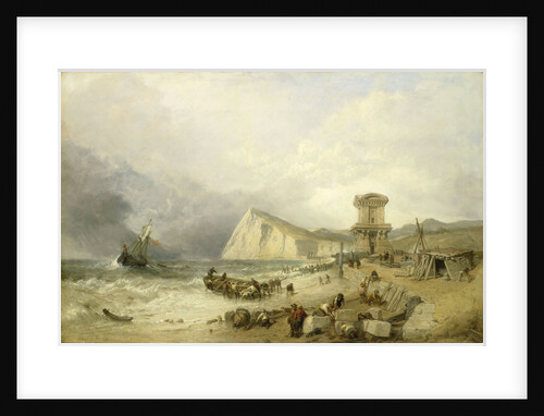 Shakespeare Cliff, Dover, 1849 by Clarkson Stanfield
