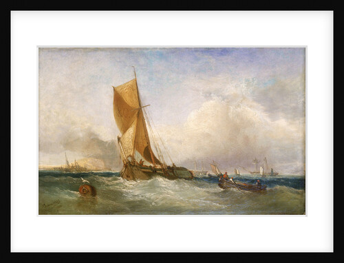 A swim-headed barge by James Webb