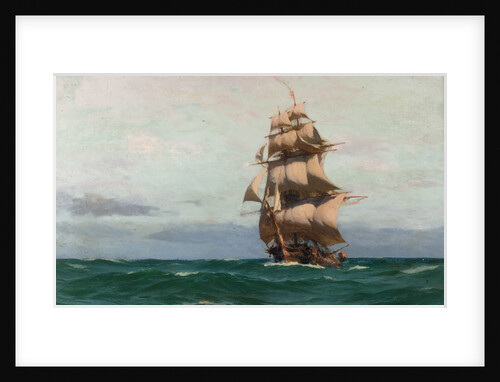A frigate by John Fraser