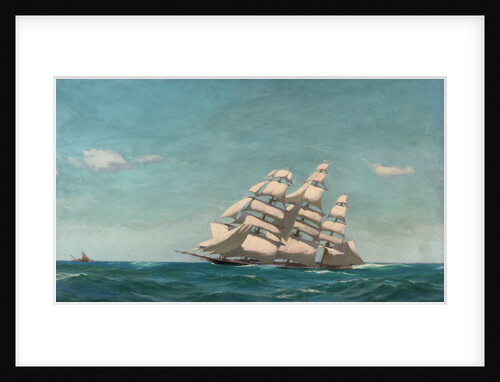 A tea clipper by John Fraser