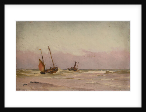 Fishing boats by John Fraser