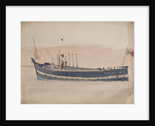 A fishing boat by John Fraser