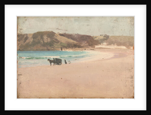 A coastal scene by John Fraser