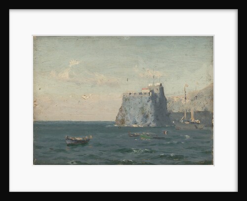 A coastal scene by John Fraser