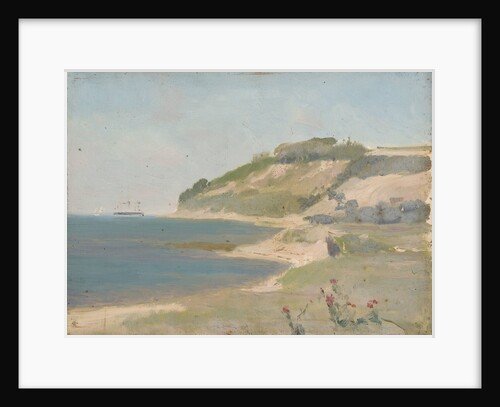 A coastal scene by John Fraser