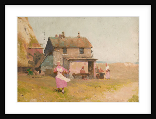 A coastal scene by John Fraser