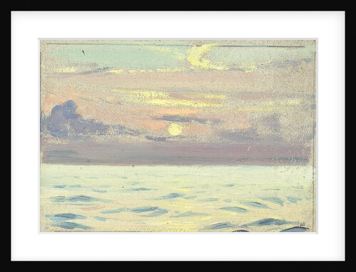 Harbour scene by John Everett