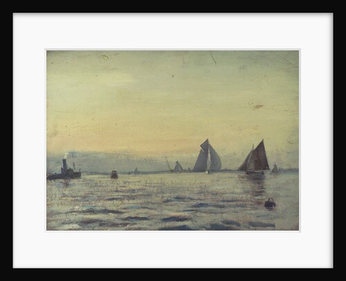 Yachting at Cowes by John Everett