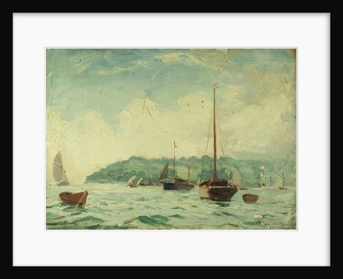 Yachting at Cowes by John Everett