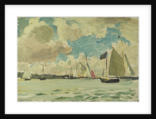 Yachting at Cowes by John Everett