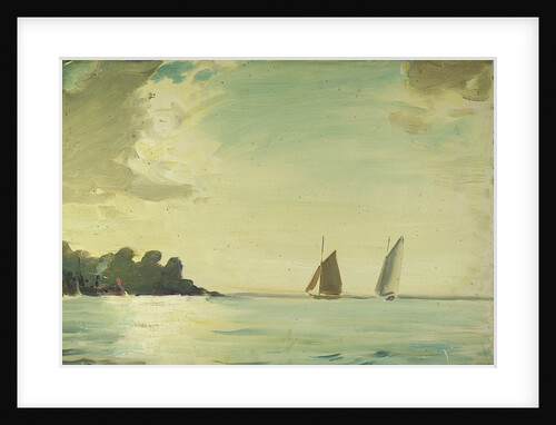 Yachting at Cowes by John Everett