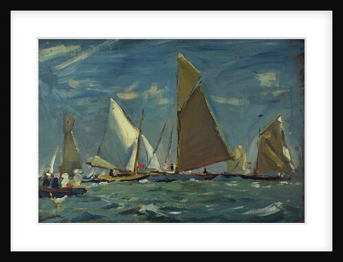 Yachting at Cowes by John Everett