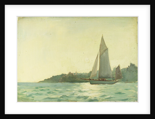 Yachting at Cowes by John Everett