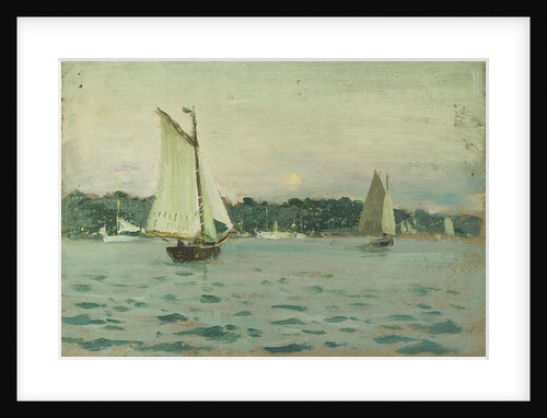 Yachting at Cowes by John Everett