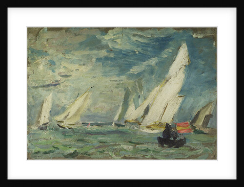 Yachting at Cowes by John Everett