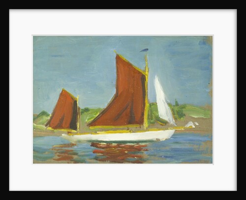 Yachting at Cowes by John Everett