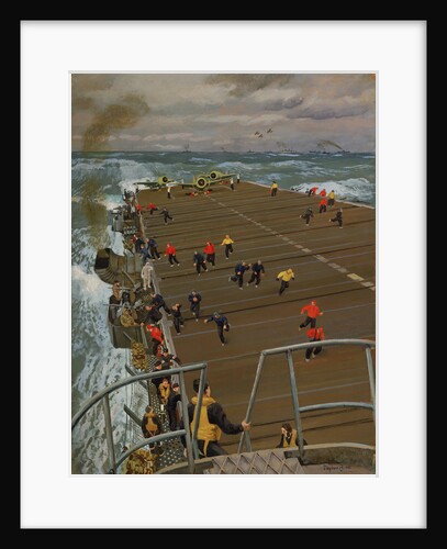 Clear Flight Deck: On board an aircraft carrier by Stephen Bone