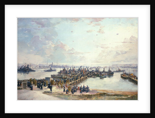 Libertymen at Lyness by Charles Ernest Cundall