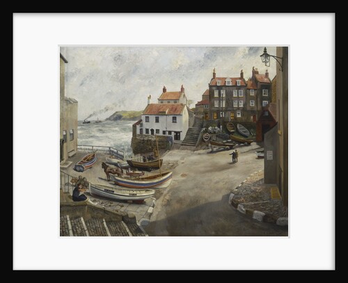 Robin Hood's Bay in wartime by Richard Ernst Eurich