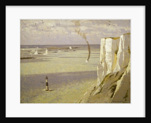 Beachy Head: attack on a convoy by Norman Wilkinson