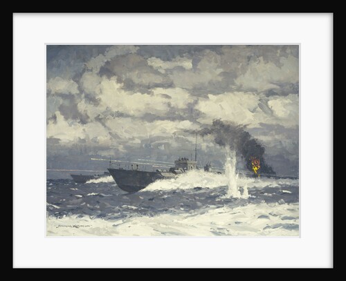Motor torpedo boats by Norman Wilkinson