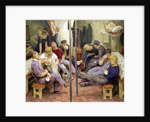 Eleven o'clock in the forecastle by Henry Lamb