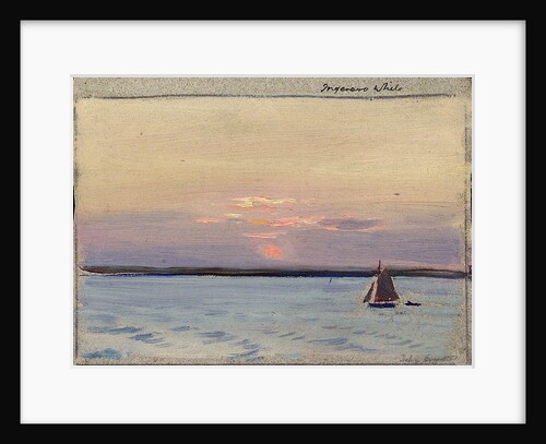 A sailing vessel by John Everett