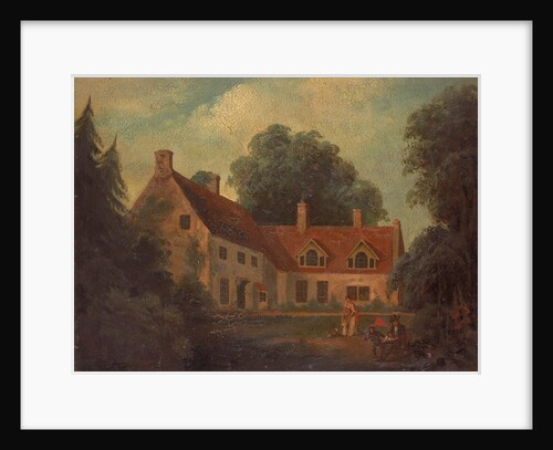 The Rectory, Burnham Thorpe, Norfolk by Isaac Pocock