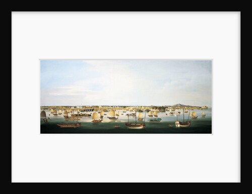 Shipping in a Chinese river by Chinese School