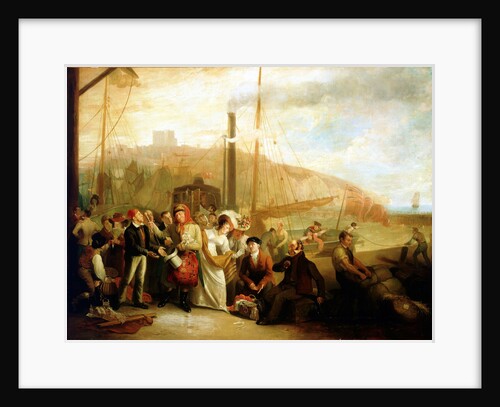 Landing at Dover from the Steam Packet by Michael William Sharp