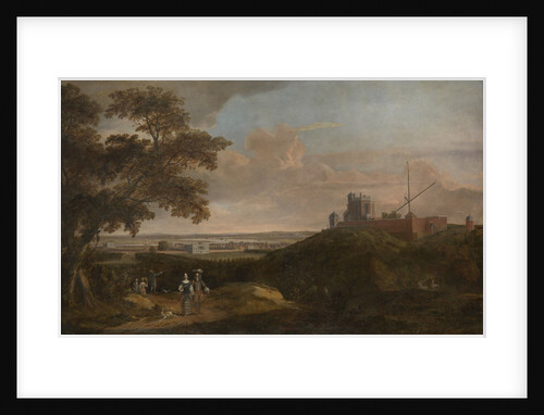 Royal Observatory from Crooms Hill by English School