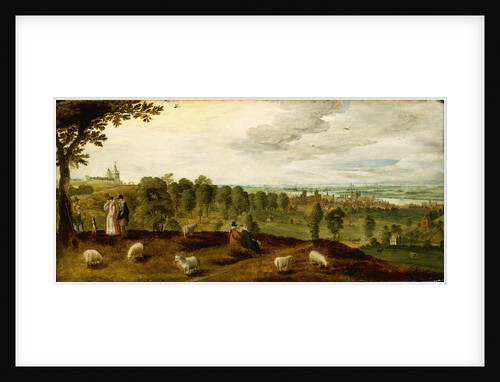 Greenwich from the park showing the Tudor palace, circa 1620 by Unknown