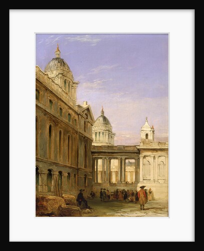 King William Quadrangle, Greenwich Hospital by James Holland