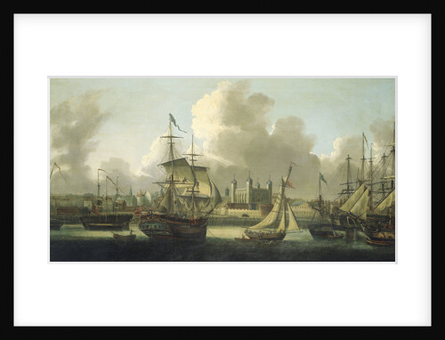 Shipping in the Pool of London by Robert Dodd