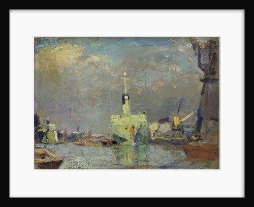 London docks by John Everett