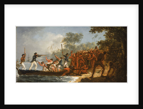 Landing at Erramanga (Eromanga), one of the New Hebrides by William Hodges