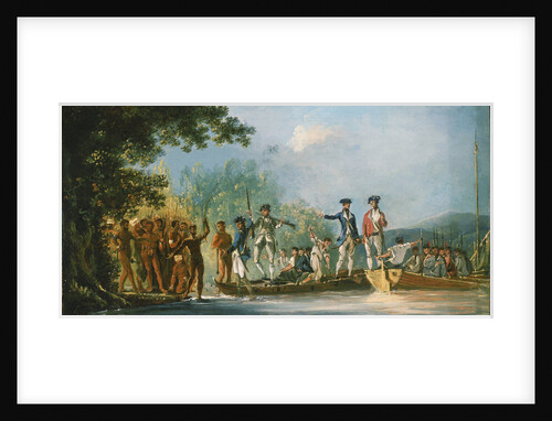 Landing at Mallicolo, 1774 by William Hodges