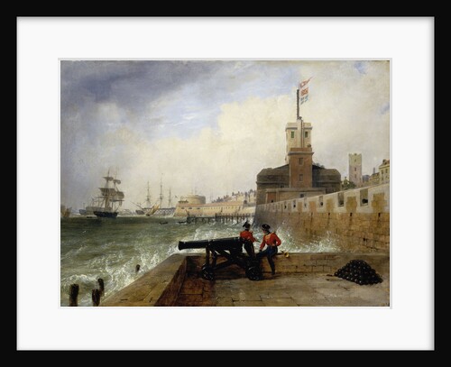 Semaphore at Portsmouth by Edward William Cooke