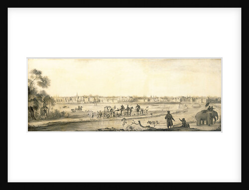 Surat from the land by Ludolf Bakhuizen