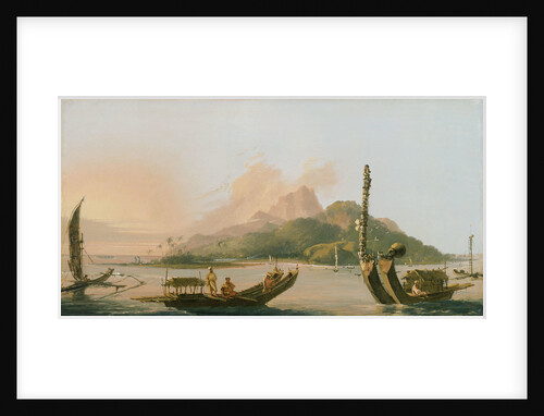 Tahiti: Bearing south east 1773 by William Hodges