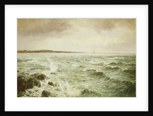 View of Whitley Bay, Northumberland by John Falconer Slater