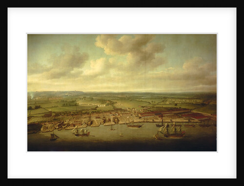 Woolwich Dockyard by Nicholas Pocock