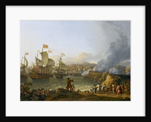 The Battle of Vigo Bay, 12 October 1702 by Ludolf Bakhuizen