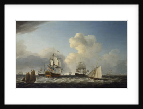 The 'St George' with other vessels by Dominic Serres the Elder