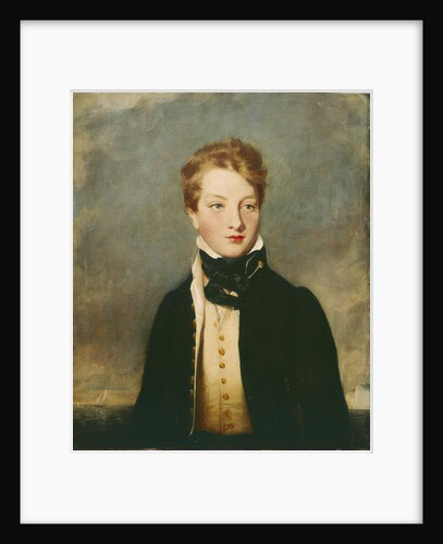 Rear-Admiral Louis Tindal as a boy (circa 1810-1876) by British School