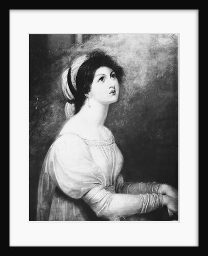 Lady Hamilton as Saint Cecilia by Richard Westall