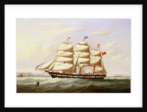 The barque 'William Yeo' by Joseph Semple