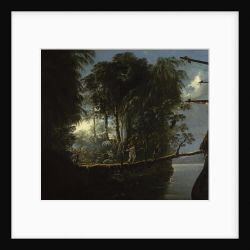 View in Pickersgill Harbour, Dusky Bay, New Zealand by William Hodges