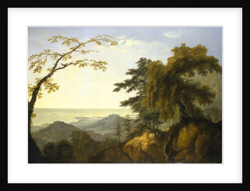 A view of the island of New Caledonia in the south by William Hodges